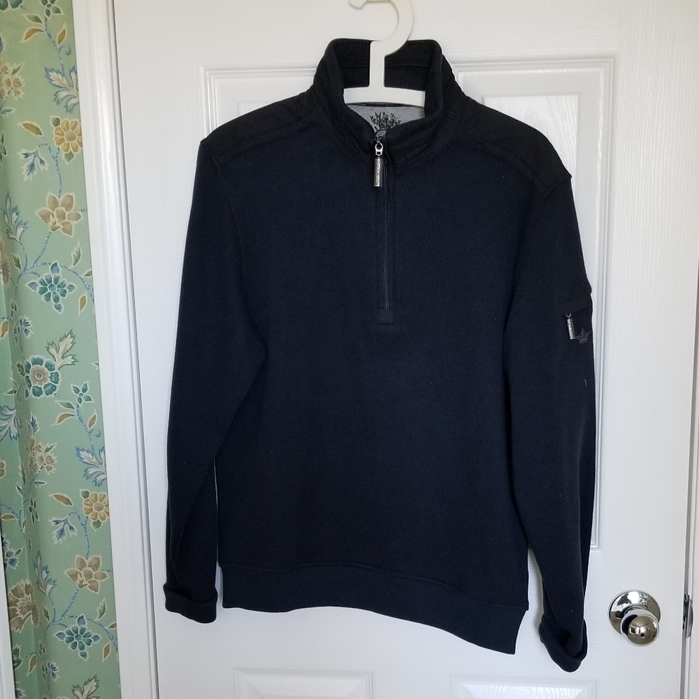 English Laundry Deep Navy 1/4 Zip Sweater
